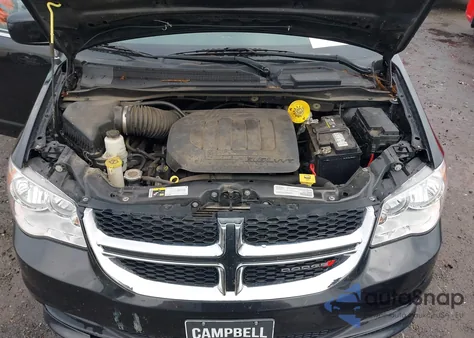 2019 Dodge Grand Caravan Sxt из США, поврежденный, VIN 2C4RDGCG7KR631222